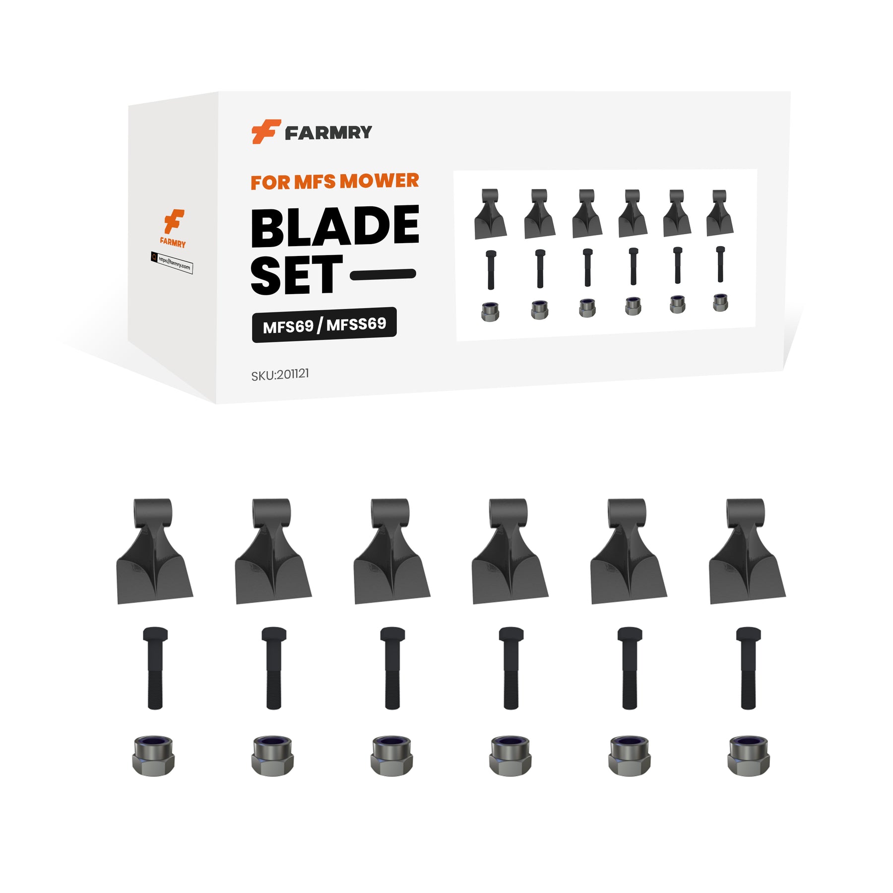 Blade Set for MFS Mower (1 Piece)