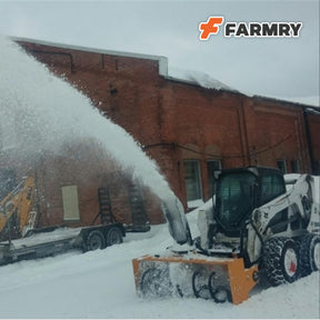 Farmry 84" cutting width Standard Flow Skidsteer Snow Blower 3 point - farmry