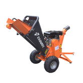 Farmry 6" Ducar/Rato 7 hp Gas Engine Powered Wood Chipper with Towbar , GS65H - farmry