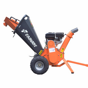 Farmry 6" Ducar/Rato 7 hp Gas Engine Powered Wood Chipper with Towbar , GS65H - farmry