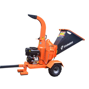 Farmry 7" Honda or B&S 13.5 hp Gas Engine Powered Wood Chipper with Towbar , GS150SH - farmry